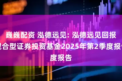巍巍配资 泓德远见: 泓德远见回报混合型证券投资基金2025年第2季度报告
