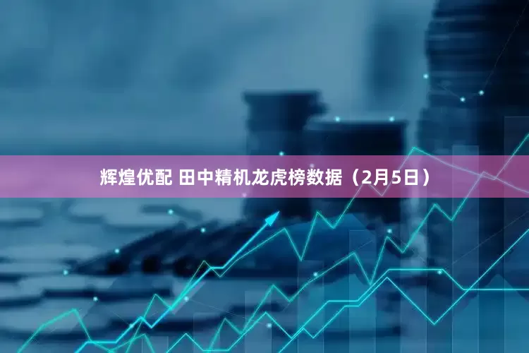 辉煌优配 田中精机龙虎榜数据（2月5日）